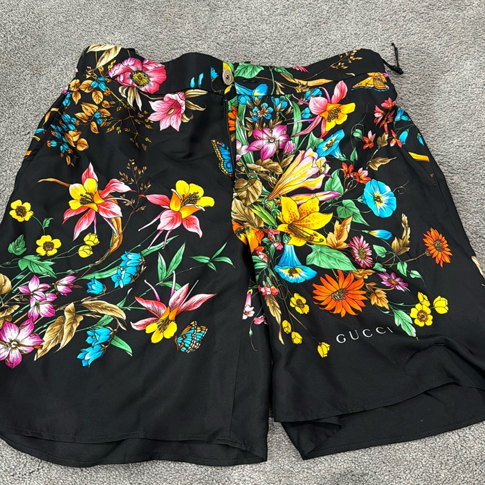Silk Gucci Shorts